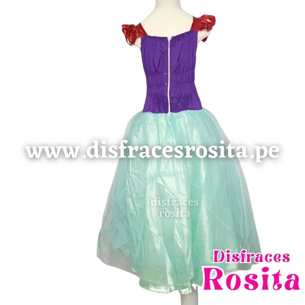 Disfraz Sirenita Vestido (LIQUIDACION)