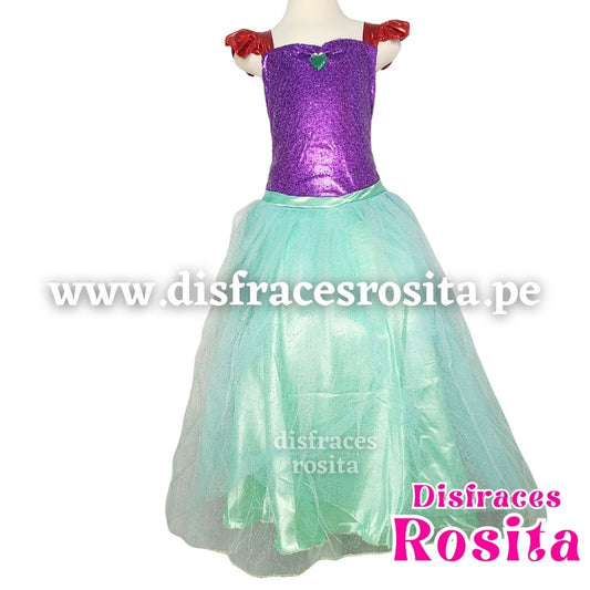 Disfraz Sirenita Vestido (LIQUIDACION)