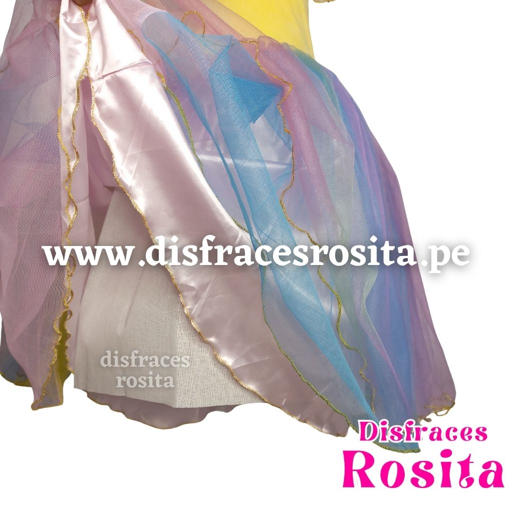 Disfraz Unicornio Vestido Arcoíris