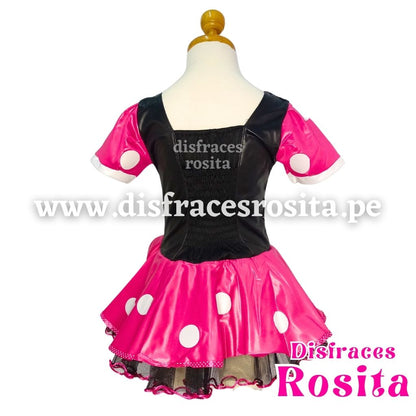 Disfraz Minnie Vestido Polinan con Lentejuelas