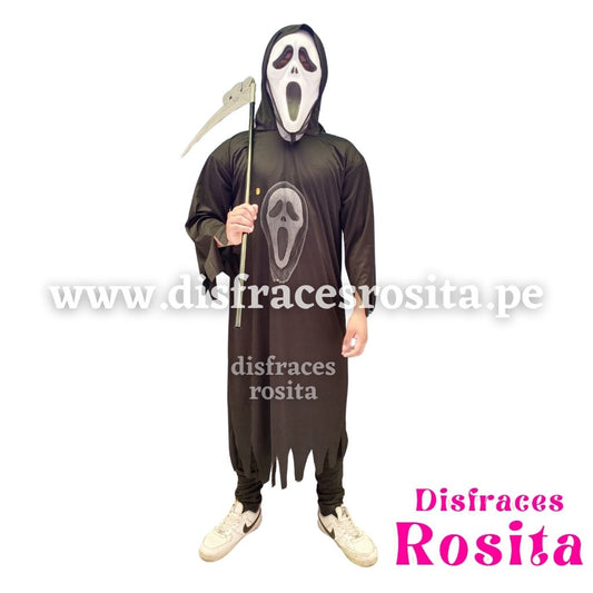 Disfraz Túnica de la Muerte con Estampado