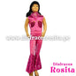 Disfraz Barbie Vaquera Tafeta (LIQUIDACION)