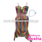 Disfraz Sirenita Multicolor Latex