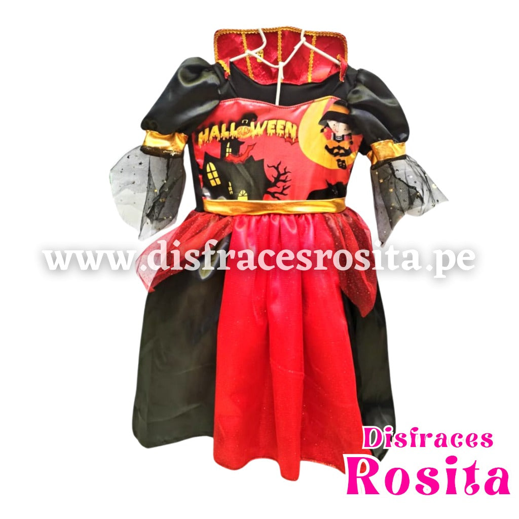 Disfraz Brujita Vestido Rojo