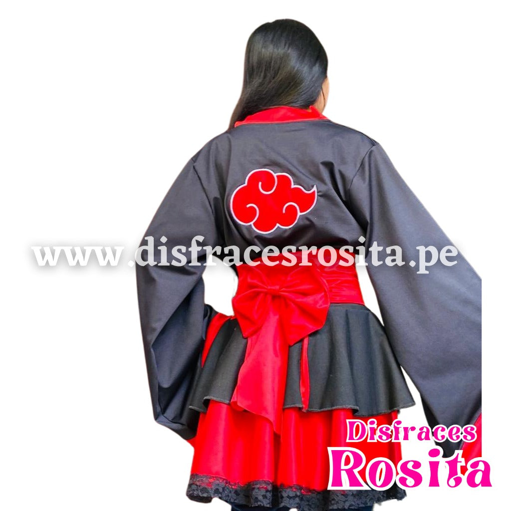 Disfraz Akatsuki Vestido