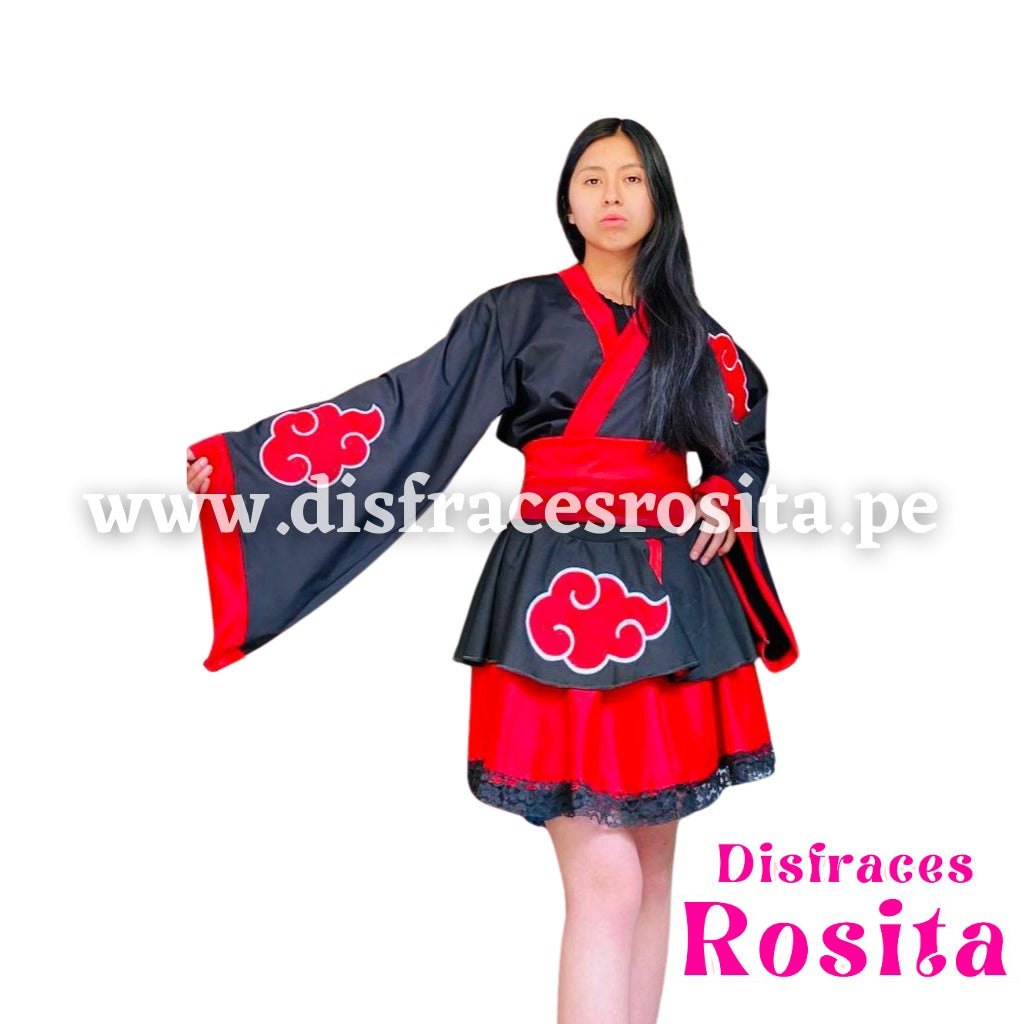 Disfraz Akatsuki Vestido