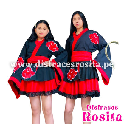 Disfraz Akatsuki Vestido