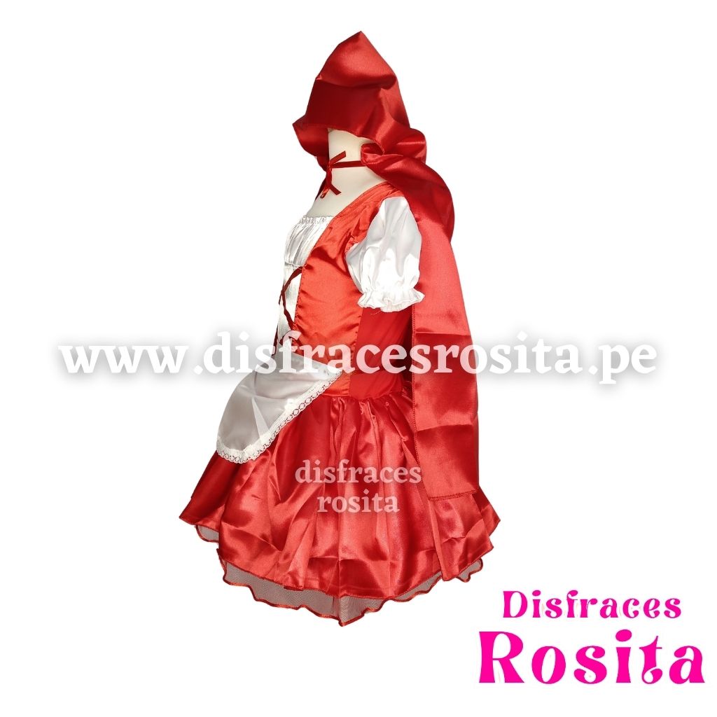 Disfraz Caperucita Roja Raso